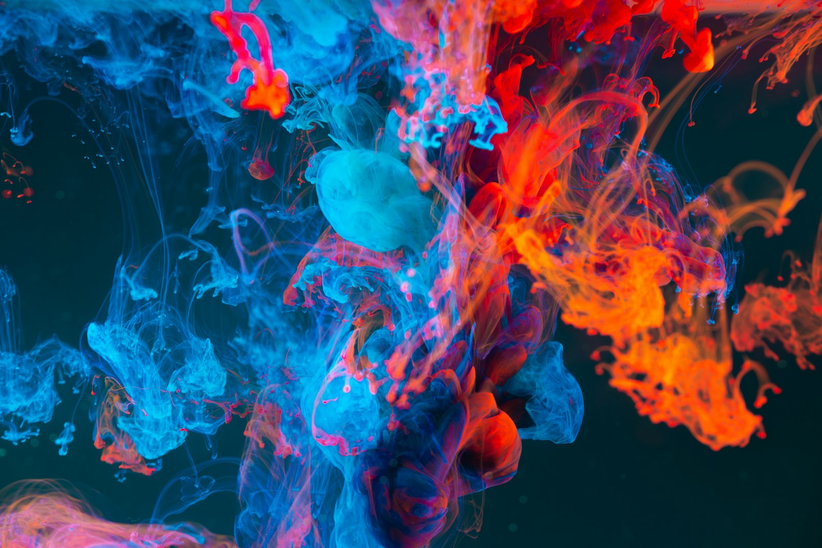 Abstract digital canvas depicting unified generative visual diffusion neural attention layers