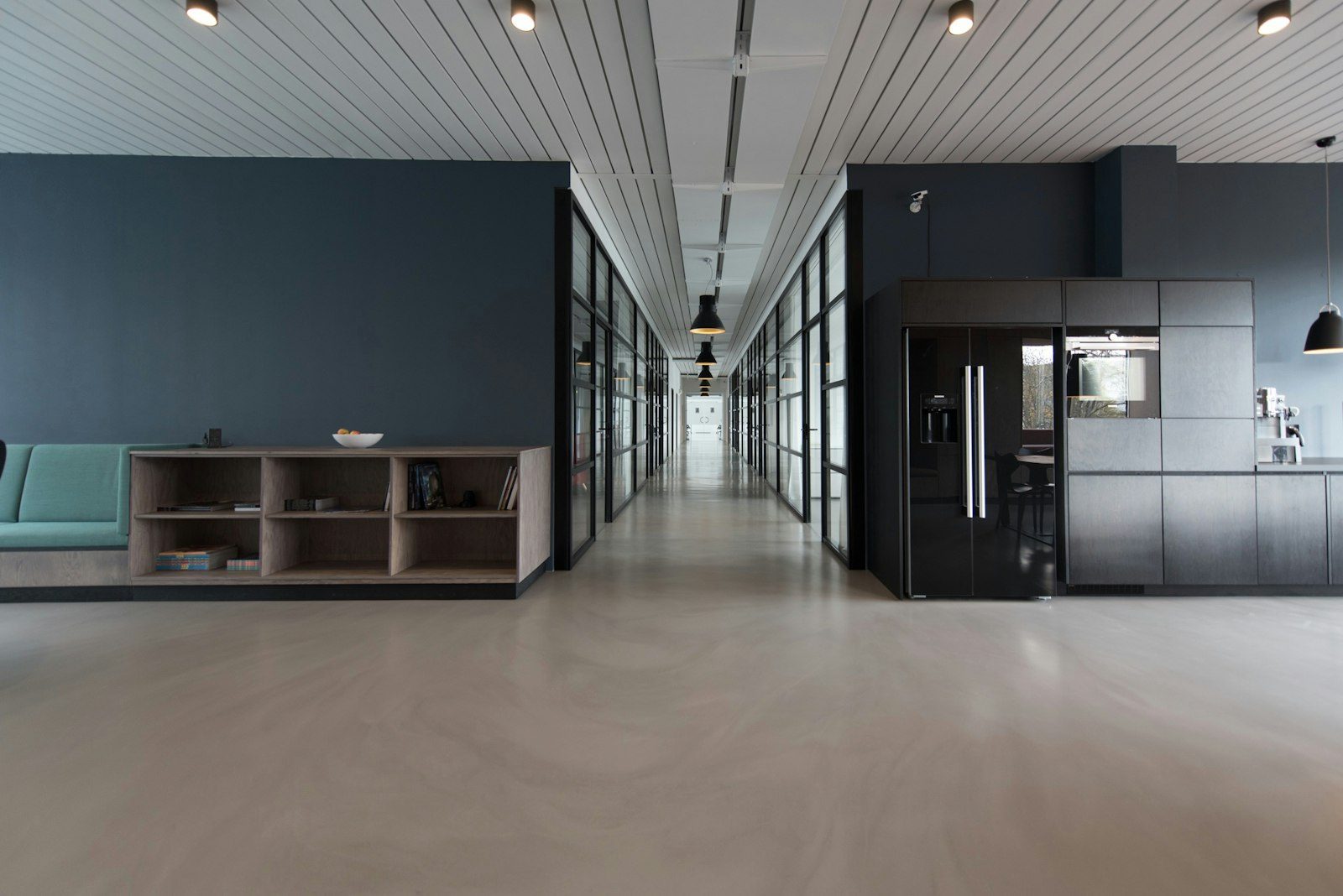 A modern sunlit corporate boardroom and executive governance pavilion featuring clean glass architecture.